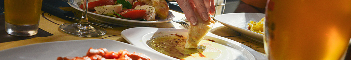 Eating Greek Mediterranean at Saba's Mediterranean Kitchen restaurant in Phoenix, AZ.
